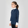 polo concurso azul marino para niña