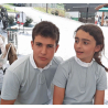 Polo de hípica gris