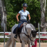 Polo de equitación azul