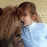 Polo azul clarito para niña
