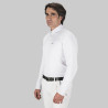 Polo blanco de manga larga