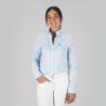 Camisa azul de hípica
