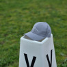 Gorra gris para la hípica
