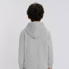 Sudadera gris con capucha