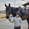 Sudadera gris para la hípica
