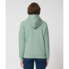 Sudadera verde aloe con capucha