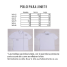 Medidas polo para jinete
