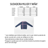 Medidas sudadera amazona