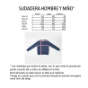 Medidas sudadera jinete
