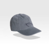 Gorra de algodón azul para la hípica