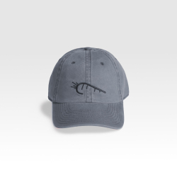Visera azul vintage