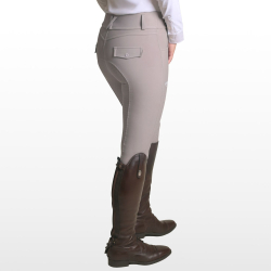 Leggings para montar gris claro