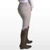 Leggings para montar gris claro