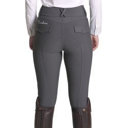 Pantalón de montar gris oscuro