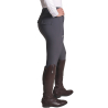 Leggings de hípica gris oscuro